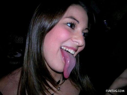 Galz with Freakishly Long Tongues