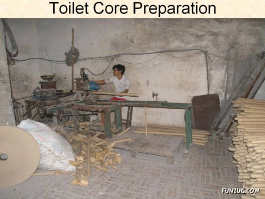 How Toilet Paper Is Made In China