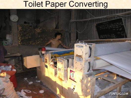 How Toilet Paper Is Made In China