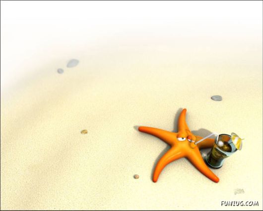 Click to Enlarge - Amazing 3D Animals Wallpapers