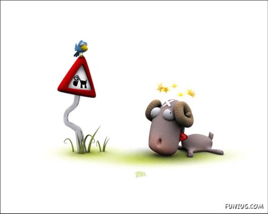 Click to Enlarge - Amazing 3D Animals Wallpapers