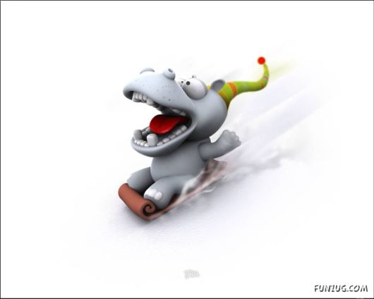 Click to Enlarge - Amazing 3D Animals Wallpapers