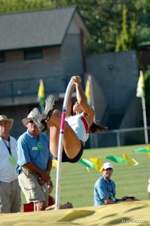 Beautiful Pole Vaulter Allison Stokke