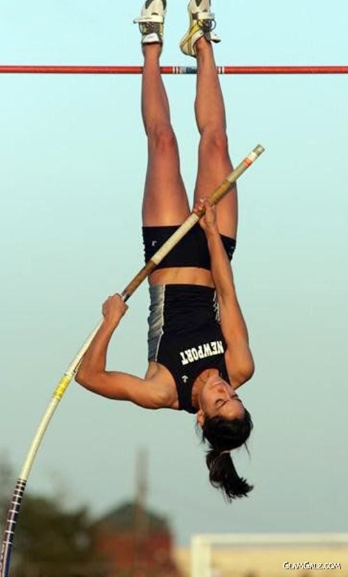 Beautiful Pole Vaulter Allison Stokke