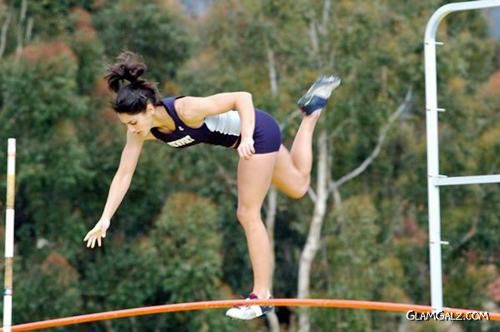 Beautiful Pole Vaulter Allison Stokke