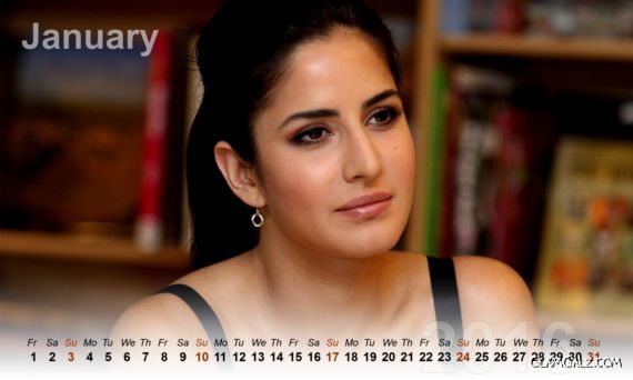 Katrina Kaif Calendar 2016
