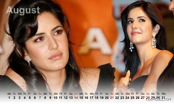 Katrina Kaif Calendar 2016