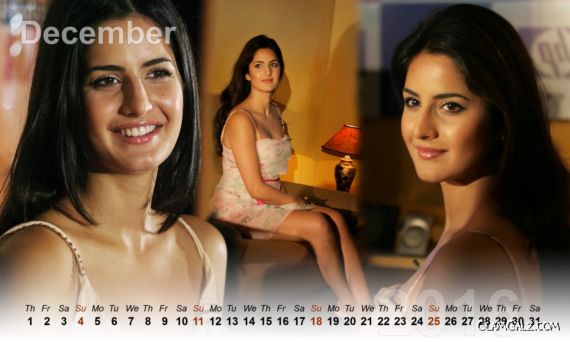 Katrina Kaif Calendar 2016