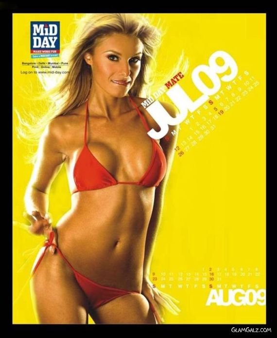 Click to Enlarge - Mid-Day Desktop Calendar 2009