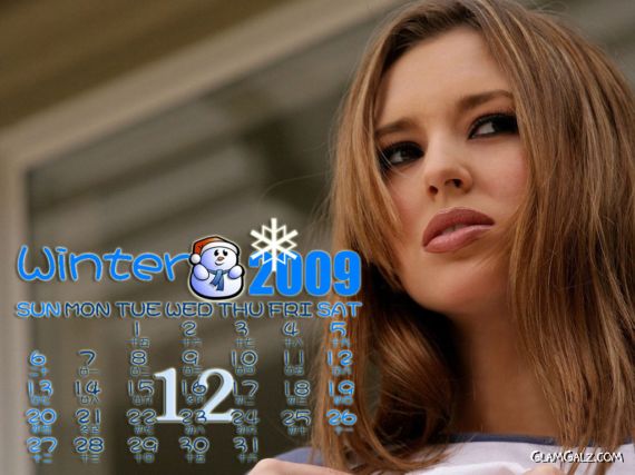 Click to Enlarge - Beautiful $hay L@ren Calendar 2009