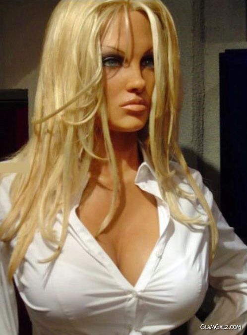 Pamela Anderson's Realistic Dummy