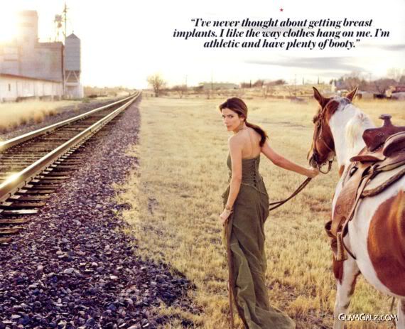 Sandra Bullock Posing for InStyle Mag