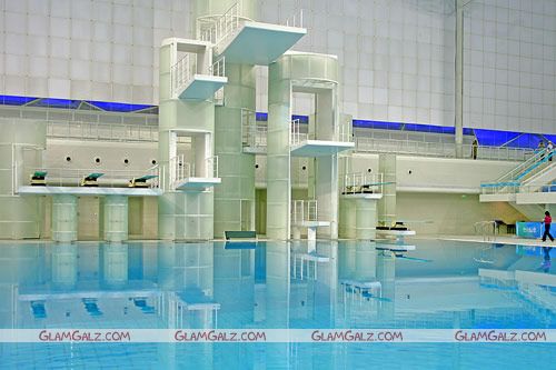 China Water Cube Welcome Olympic Torch