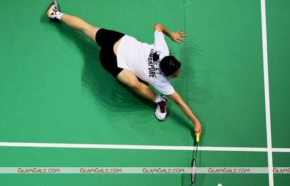 Players in Action at Beijing Olympics 2008