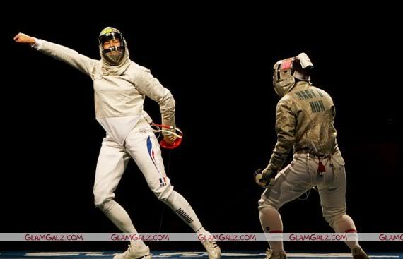 Players in Action at Beijing Olympics 2008