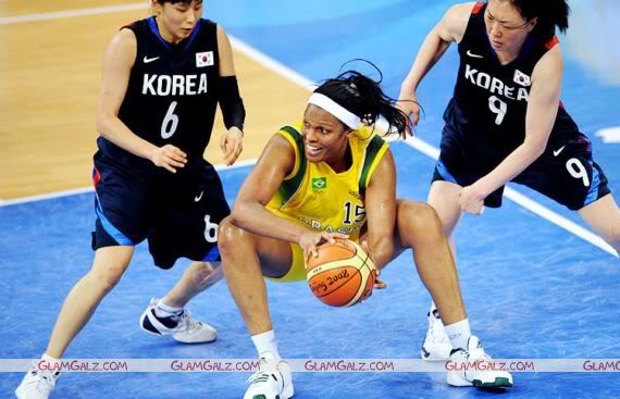 Players in Action at Beijing Olympics 2008