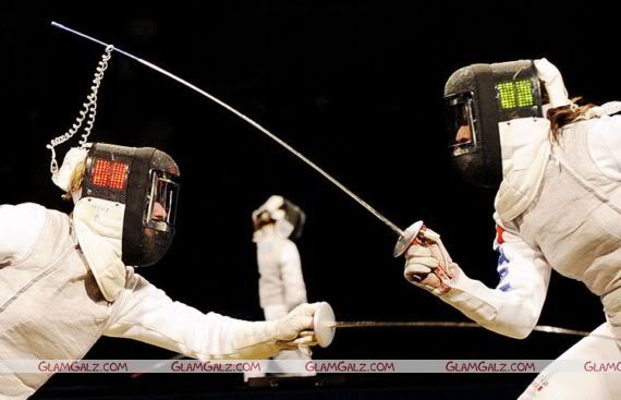 Players in Action at Beijing Olympics 2008