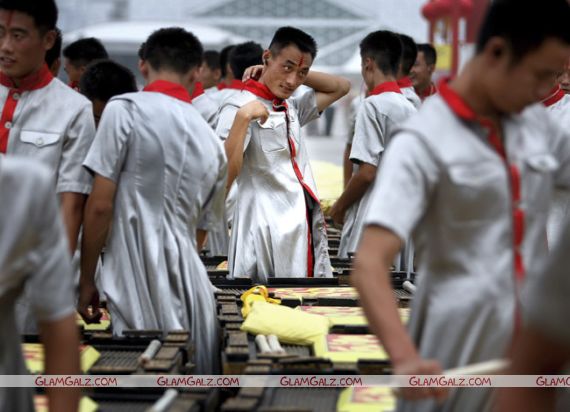 Beijing Olympics Opening Ceremony Rehearsal