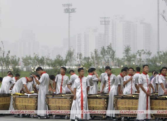 Beijing Olympics Opening Ceremony Rehearsal