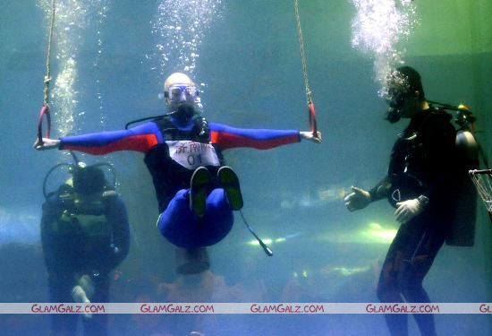 Underwater Olympic Games in Qingdao China