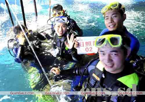 Underwater Olympic Games in Qingdao China