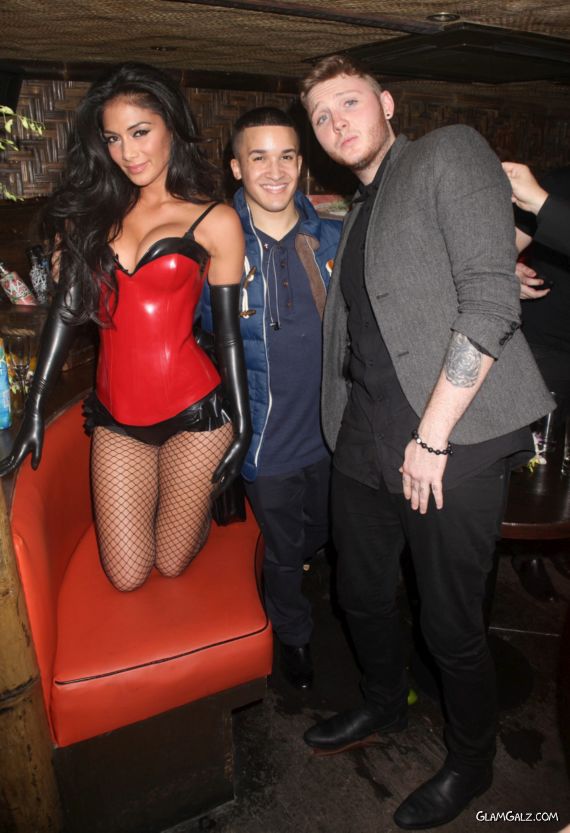 Nicole Scherzinger At Mahiki Nightclub In London