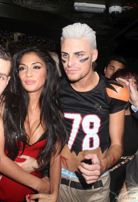 Nicole Scherzinger At Mahiki Nightclub In London