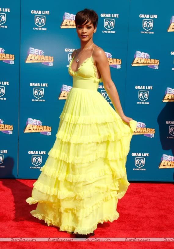 Rihanna at BET Awards 2008