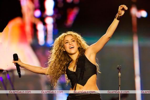 Shakira Performs at Music Festival in Madrid