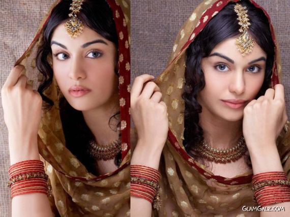 Click to Enlarge - Pretty Blue Eyed Adah Sharma Walls