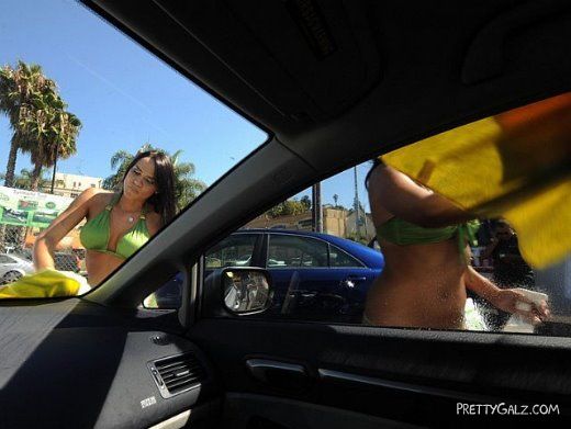 Bikini Car Wash for Hybrids Only