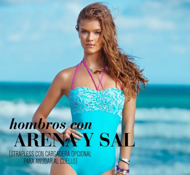 Nina Agdal For Leonisa Swimwear Photoshoot