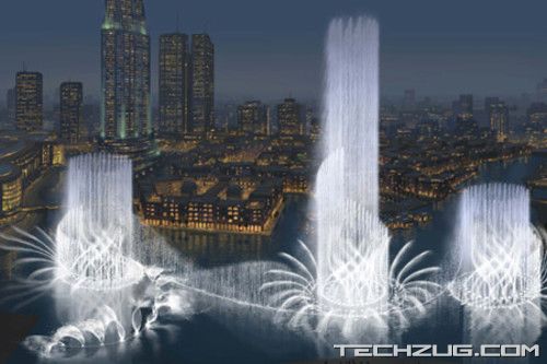 Worlds Largest Fountain In Dubai