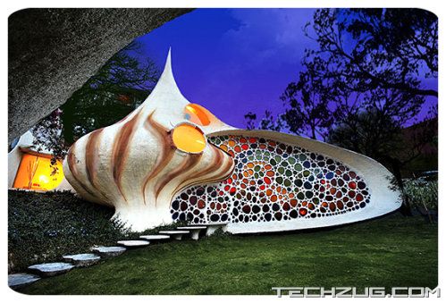 Amazing Shell Shaped Nautilus House