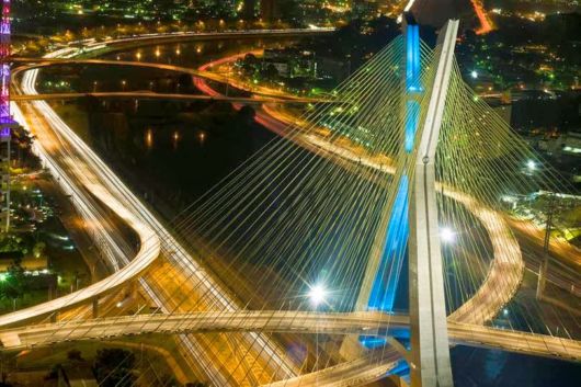 The X-shaped Bridge In Brazil