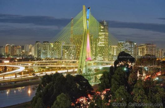 The X-shaped Bridge In Brazil