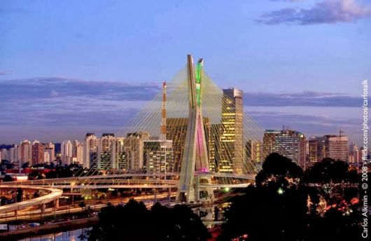 The X-shaped Bridge In Brazil