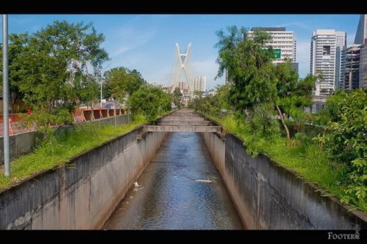 The X-shaped Bridge In Brazil