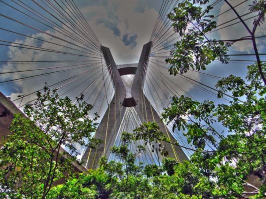 The X-shaped Bridge In Brazil