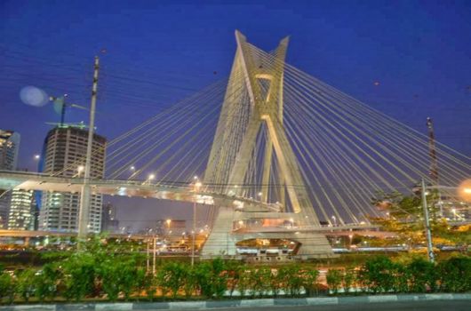 The X-shaped Bridge In Brazil