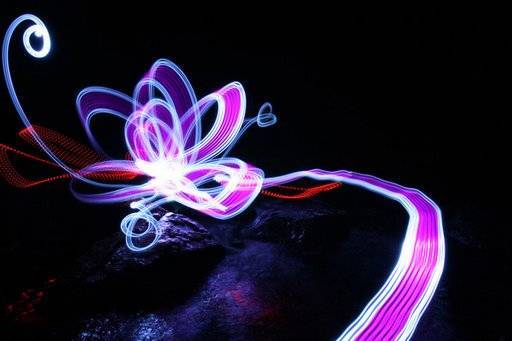 Amazing Paintings with Laser Lights