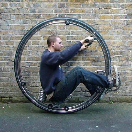 The Amazing Monowheel Cycle