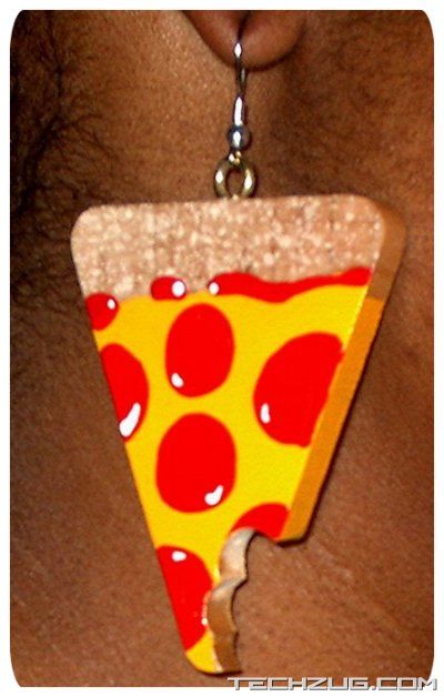 Amazing Pizza Earrings