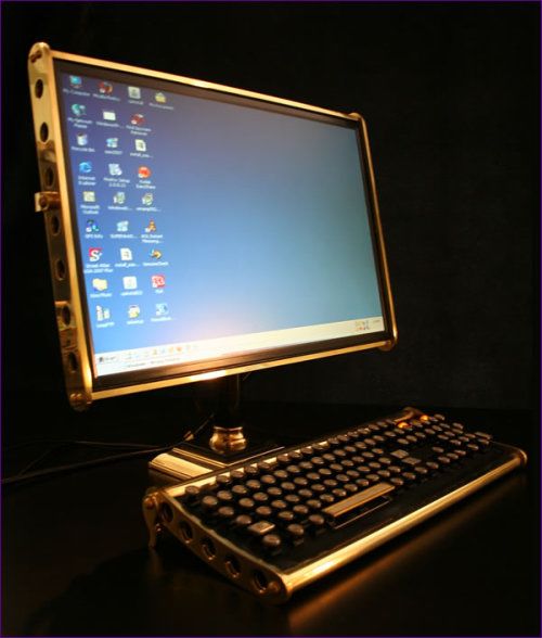 Amazing Steampunk LCD Mod