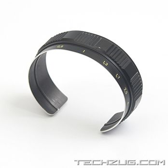 Vision Bracelets Made from Discarded Camera Lenses