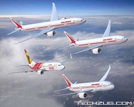 Air India Boeing and Airbus Pictures