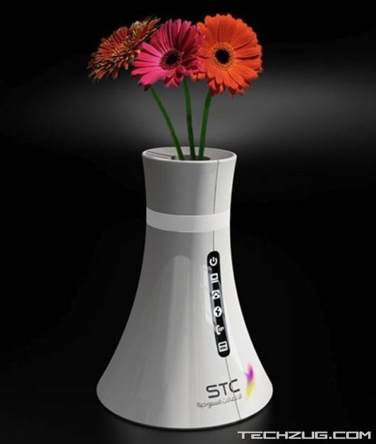 STC Wireless Router Vase from STC
